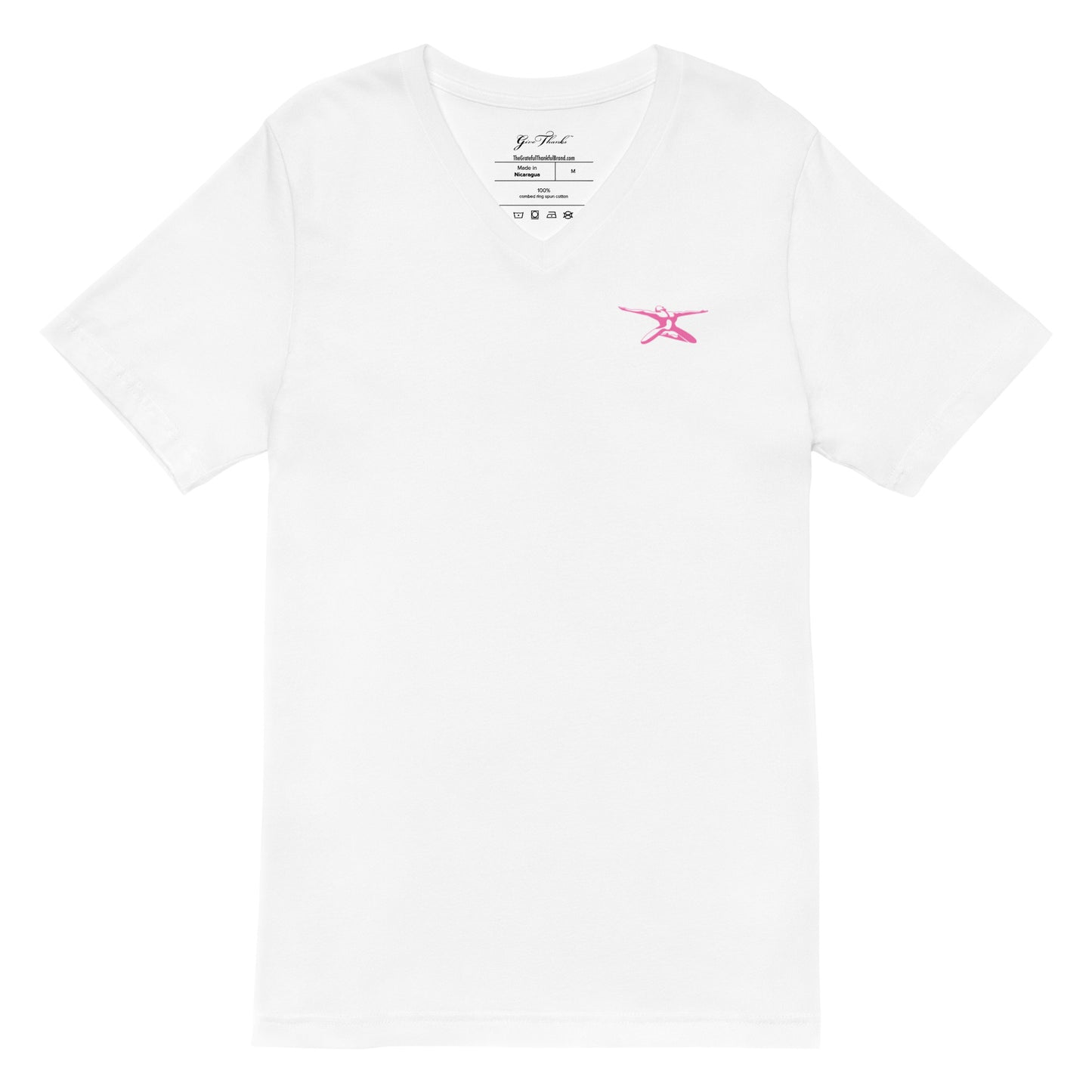 Unisex Short Sleeve V-Neck T-Shirt