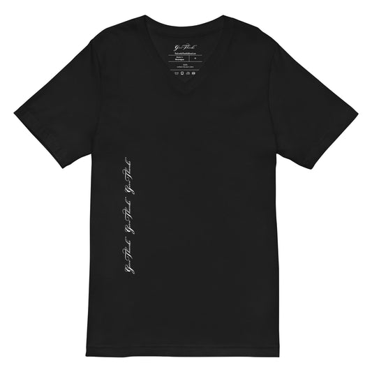 Unisex Short Sleeve V-Neck T-Shirt