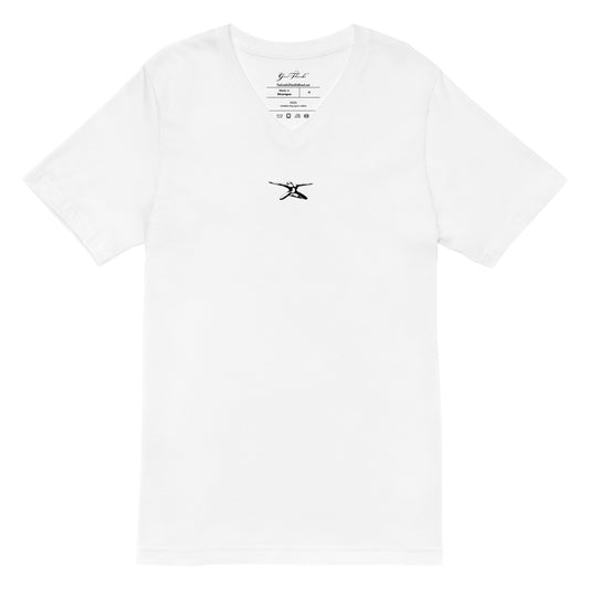 Unisex Short Sleeve V-Neck T-Shirt